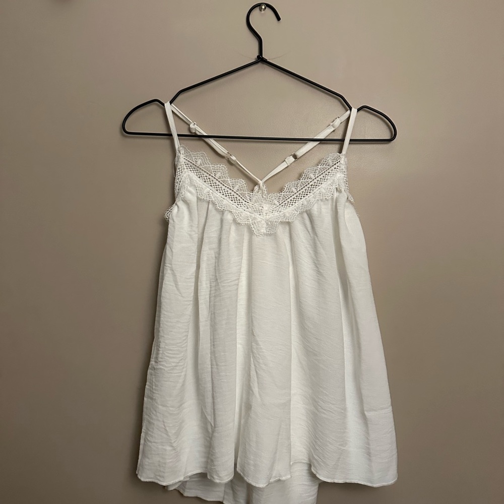 Shein Cottage Dream Beautiful Lace Tank Top
